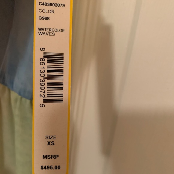 Alice + Olivia Muti-Colored Long Dress BRAND NEW - Picture 6 of 7